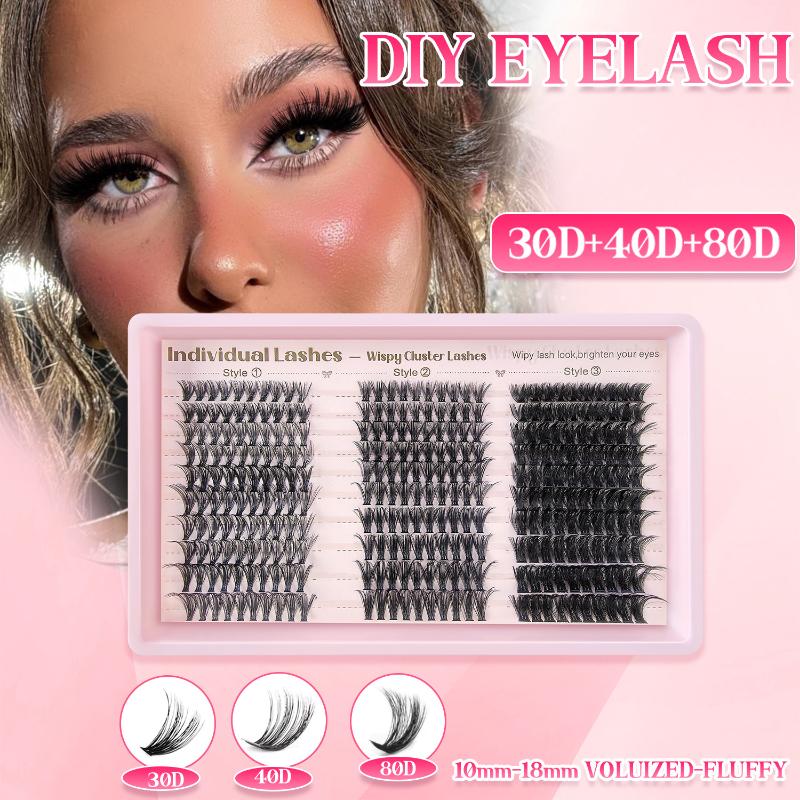 Eyelash Extension Volume Lashes - Zestaw do samodzielnego przedłużania rzęs z