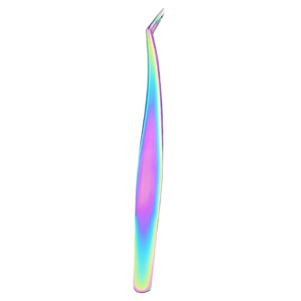 Isolation Tweezer Curved - Profesjonalne pęsety ze stali nierdzewnej z