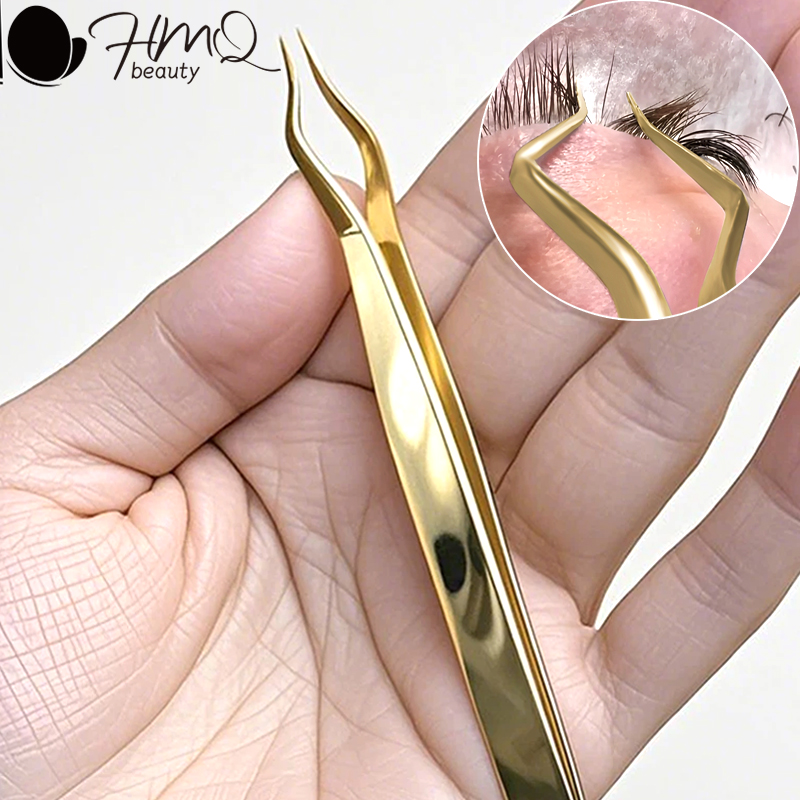 Isolation Tweezer Curved - 5/1 szt. Nowe pęsety izolacyjne ze