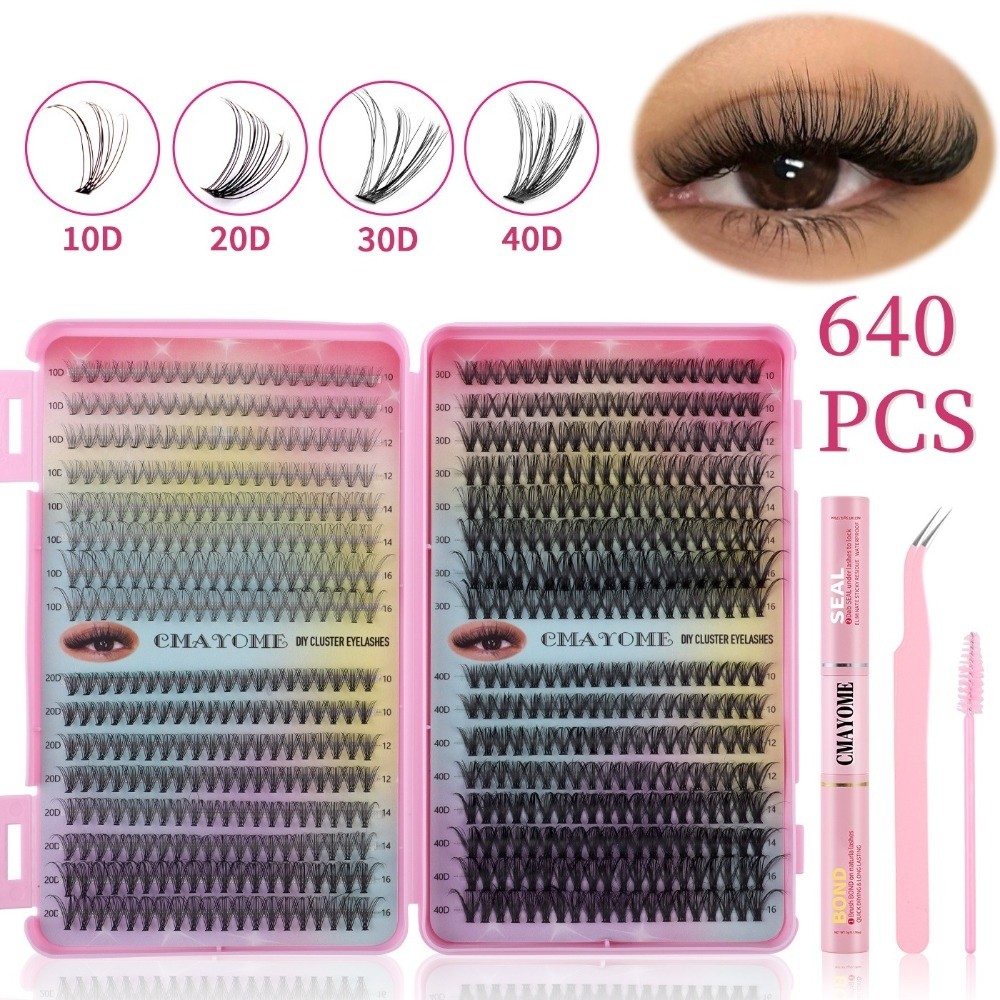 Eyelash Extension Volume Lashes - Zestaw do przedłużania rzęs Bond and