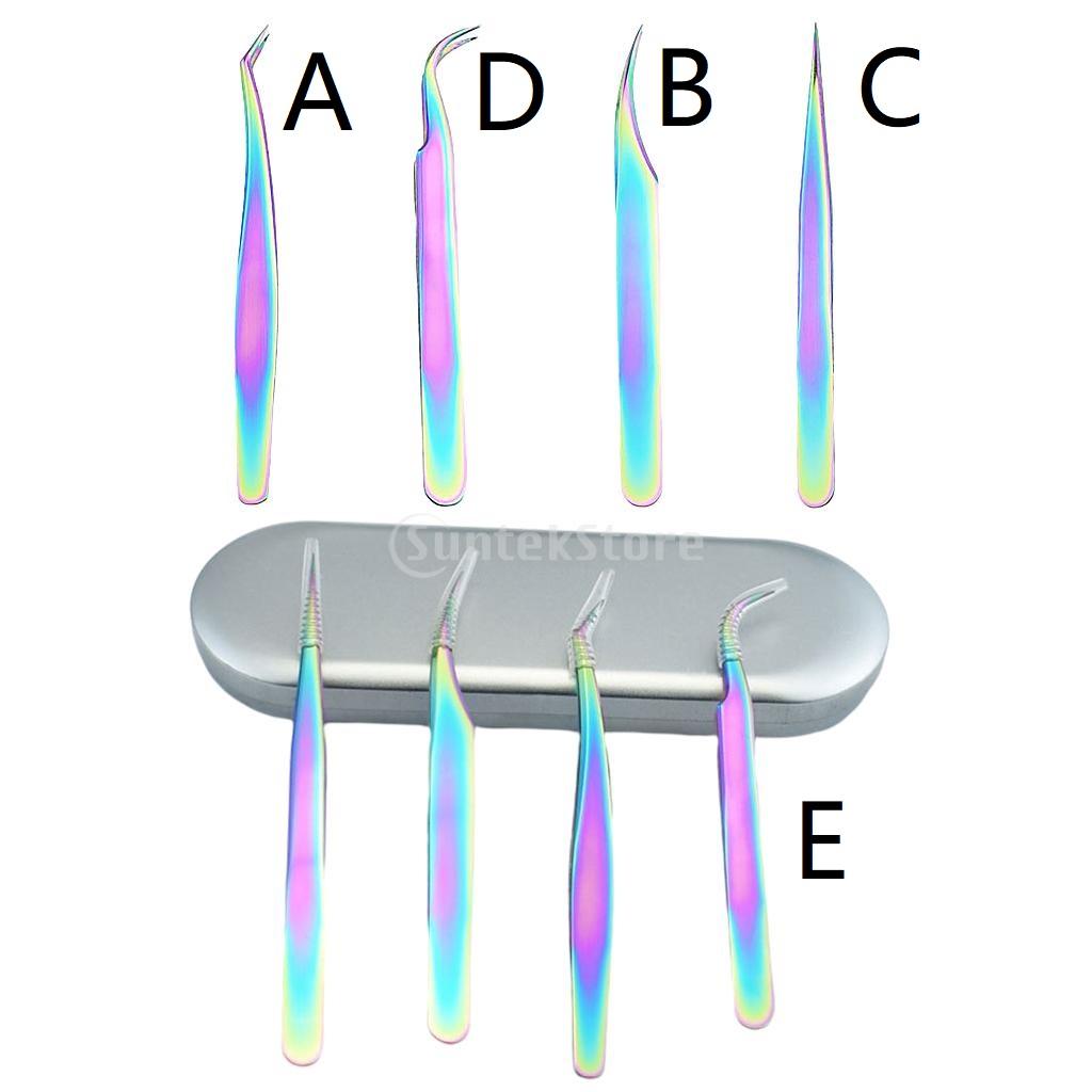 Isolation Tweezer Curved - Profesjonalne pęsety do rzęs z prostymi