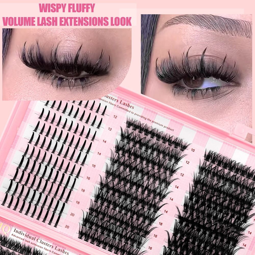 Eyelash Extension Volume Lashes - Sztuczne rzęsy o długości 9-16 mm,