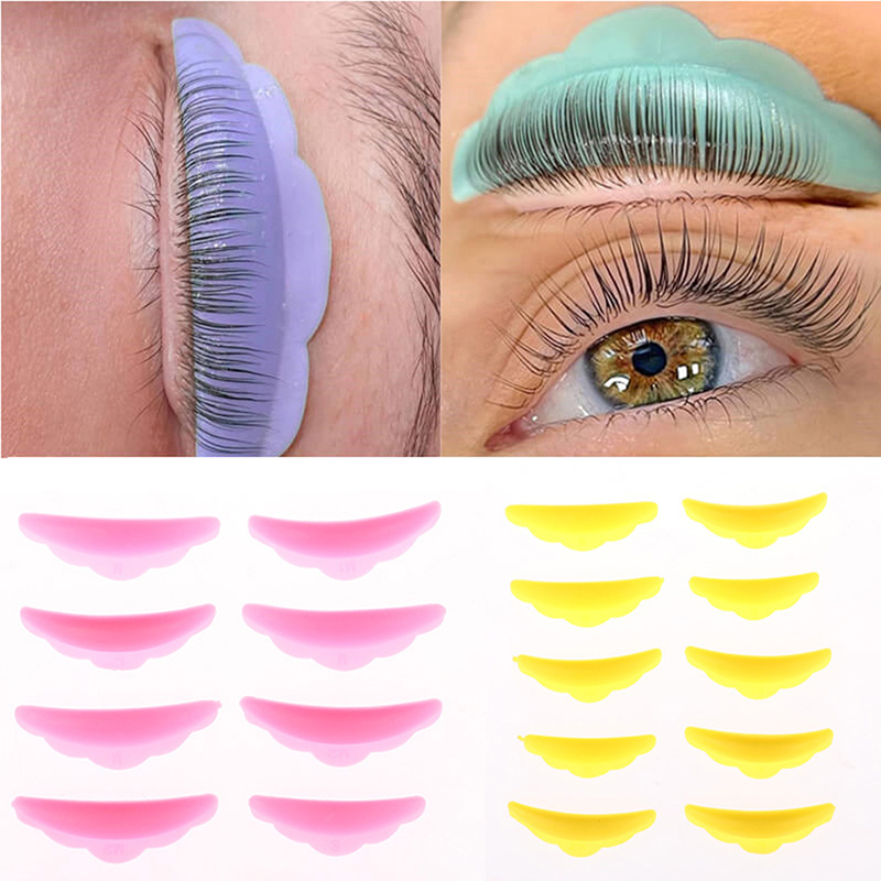 Eyelash Extension Remover At Home - 5Pairs Lash rzęs szczepienia silikonowe Perm