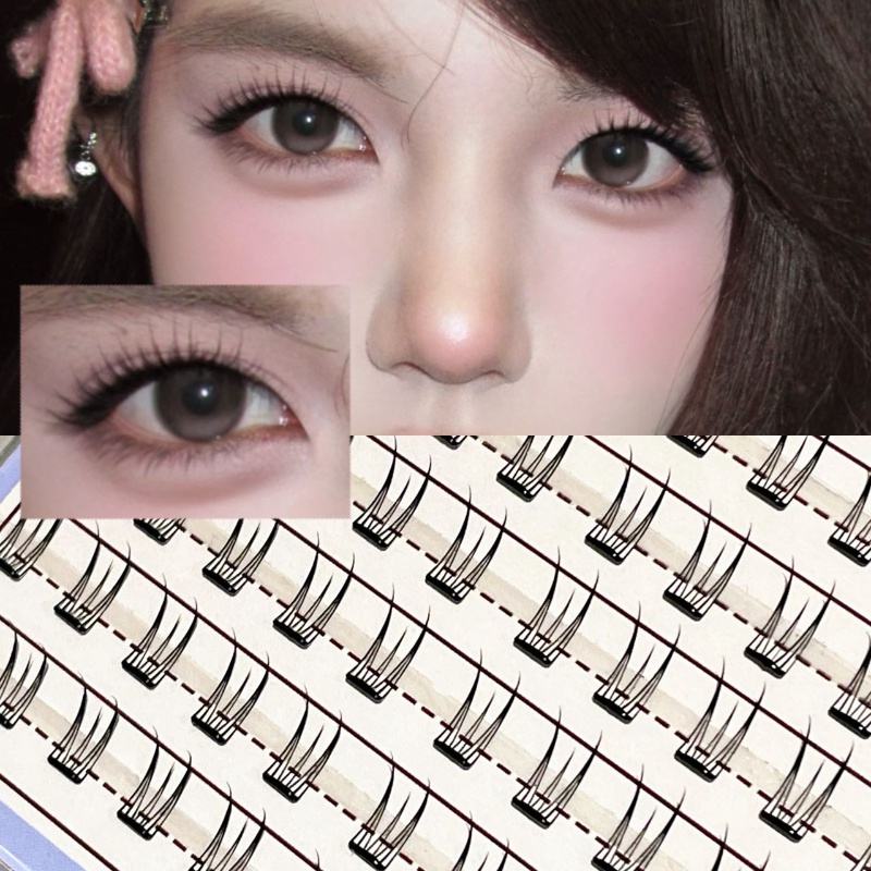 Lash Adhesive Glue - Sztuczne rzęsy Mixiaohe bez kleju, cienkie