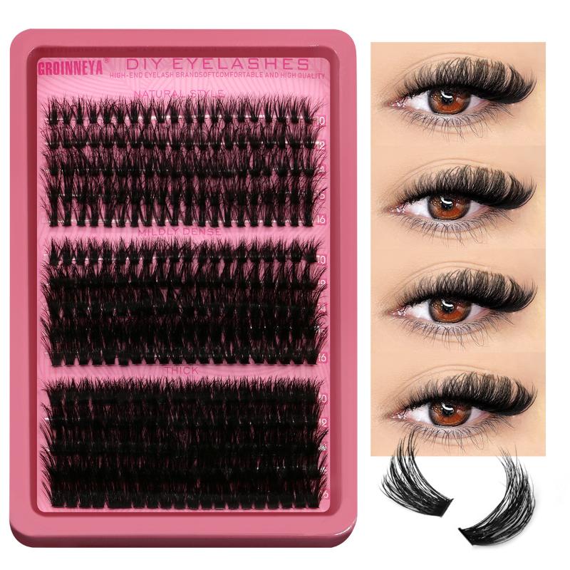 Eyelash Extension Volume Lashes - Zestaw rzęs w kępkach, rzęsy indywidualne,