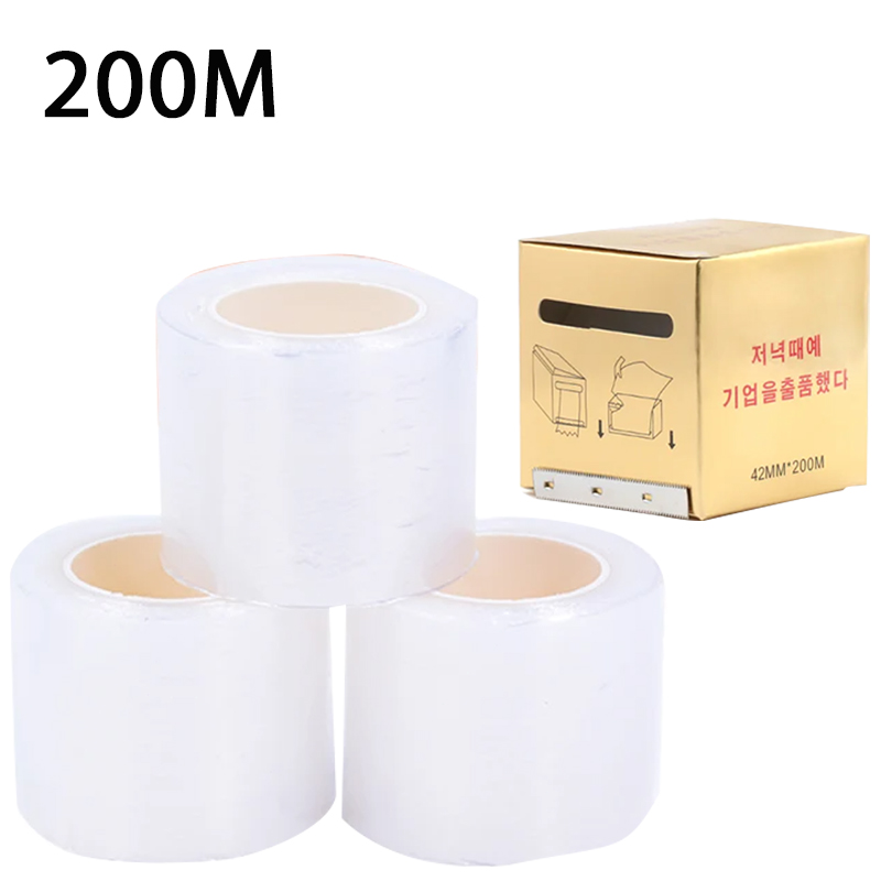 Lash Adhesive Glue - 200m przezroczysta folia do makijażu wargi