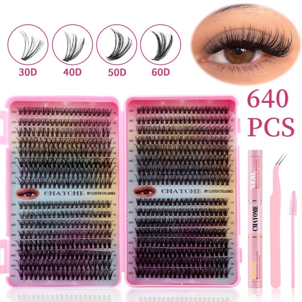 Eyelash Extension Volume Lashes - Zestaw do przedłużania rzęs: klej i