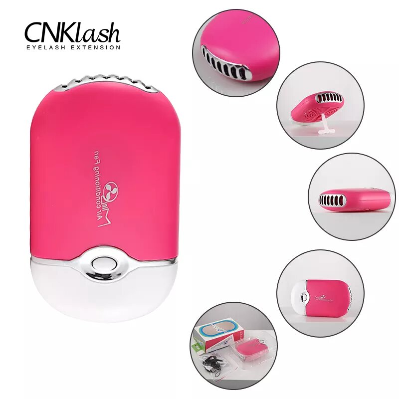 USB Mini Eyelashes Fan Graftin – Eyelash Extension Volume Lashes recenzja i cena