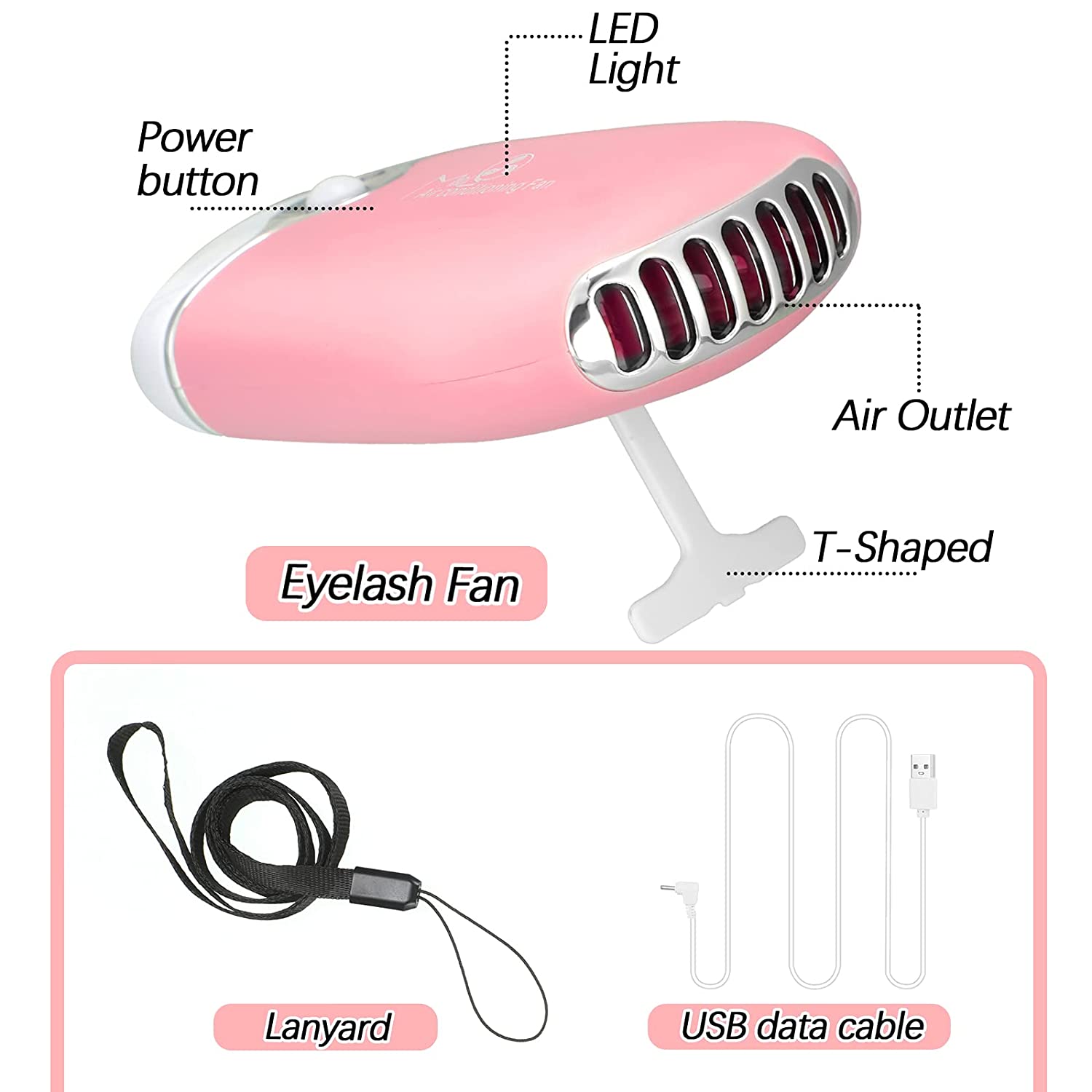 3 w 1 USB klimatyzacja wentyla – Eyelash Extension Wash recenzja i cena