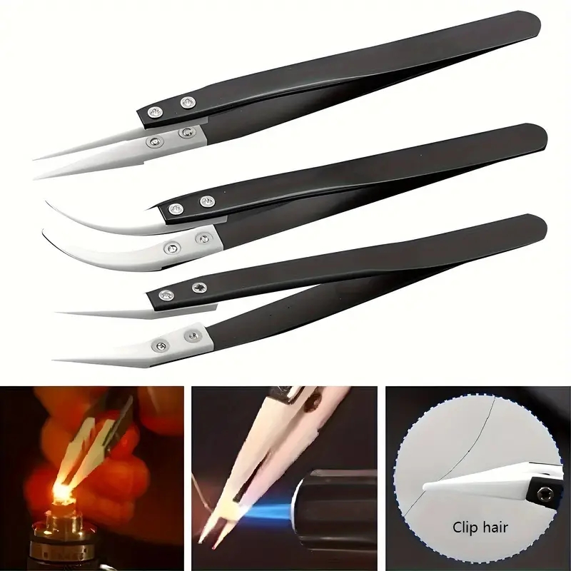 Ceramiczne pęsety antystatyczn – Isolation Tweezer Curved recenzja i cena