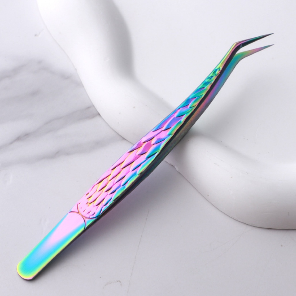 Profesjonalny zestaw pęset do  – Isolation Tweezer Curved recenzja i cena