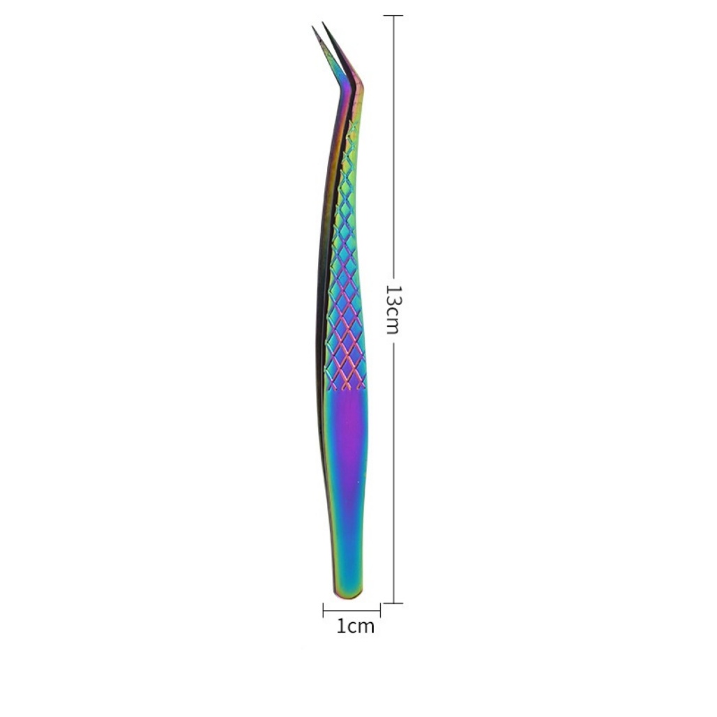Profesjonalny zestaw pęset do  – Isolation Tweezer Curved recenzja i cena