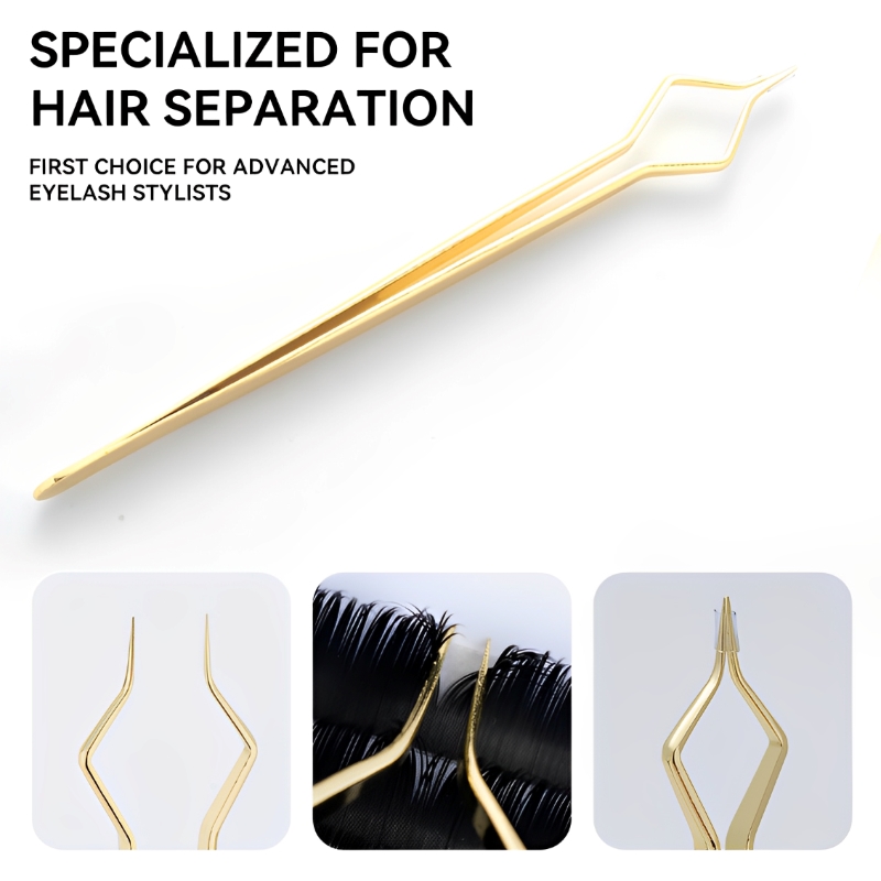 5/1 szt. Nowe pęsety izolacyjn – Isolation Tweezer Curved recenzja i cena