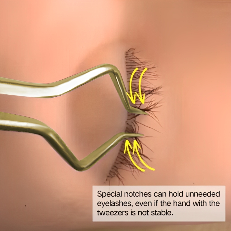 5/1 szt. Nowe pęsety izolacyjn – Isolation Tweezer Curved recenzja i cena