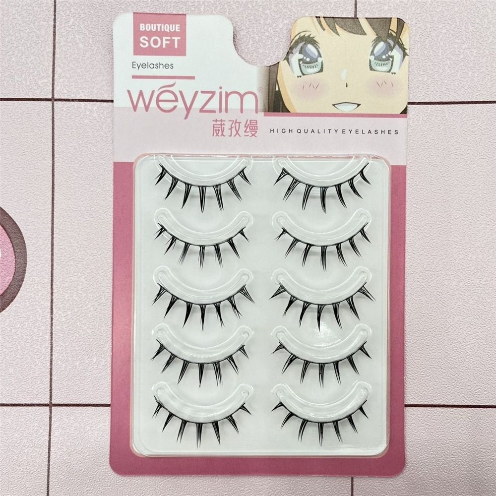 Sztuczne rzęsy z norek 5 par O – Eyelash Extension Anime recenzja i cena