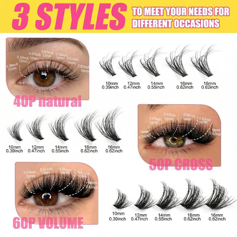 Kępki sztucznych rzęs, pojedyn – Eyelash Extension Volume Lashes recenzja i cena