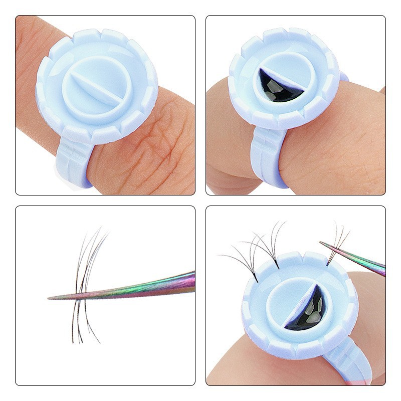 100 sztuk jednorazowy klej uch – Eyelash Extension Volume Lashes recenzja i cena