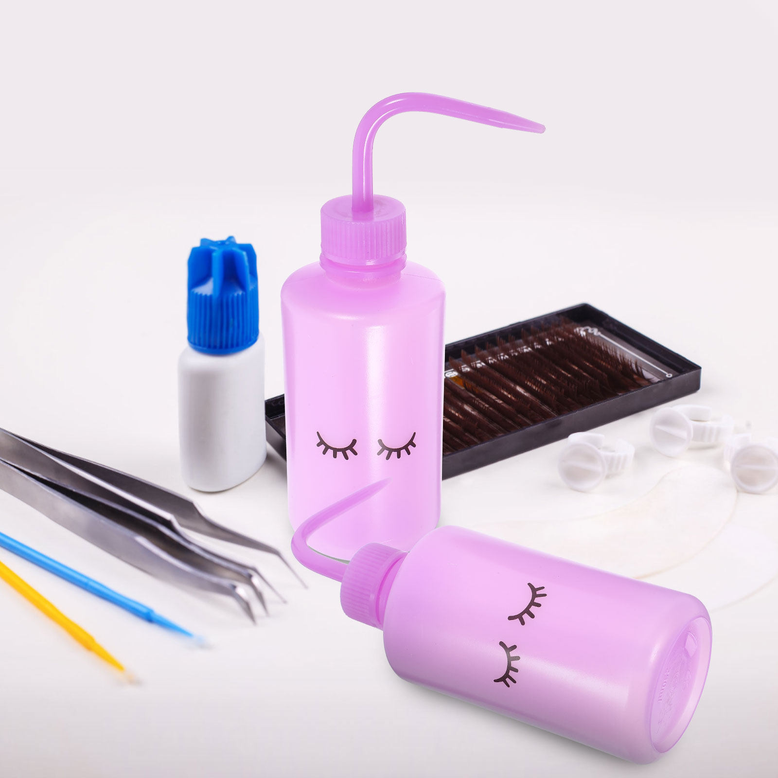 2 szt. Butelka do mycia rzęs,  – Eyelash Extension Wash recenzja i cena