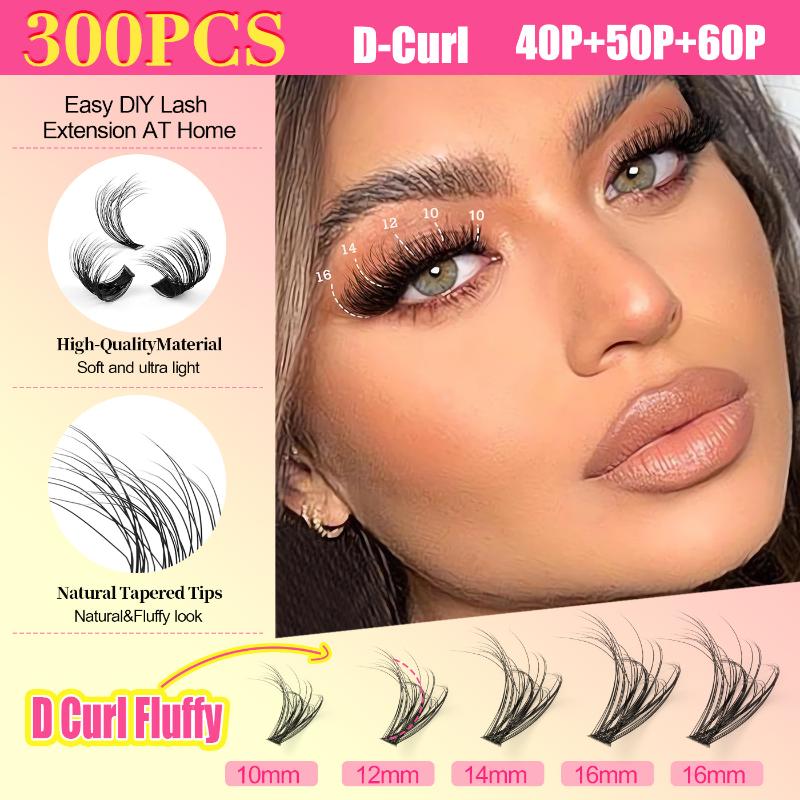 Zestaw rzęs w kępkach, rzęsy i – Eyelash Extension Volume Lashes recenzja i cena