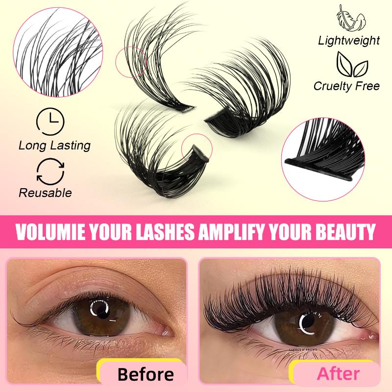 Zestaw rzęs w kępkach, rzęsy i – Eyelash Extension Volume Lashes recenzja i cena