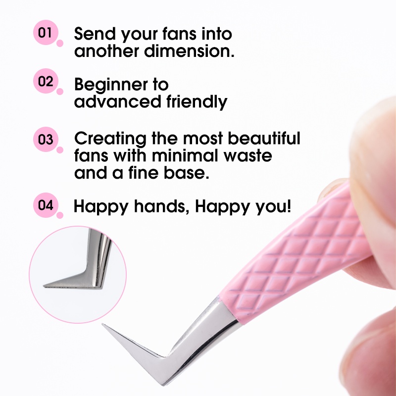 Precyzyjna pęseta do przedłuża – Isolation Tweezer Curved recenzja i cena