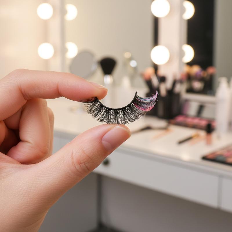 7 Par Kolorowych Sztucznych Rz – Eyelash Extension Volume Lashes recenzja i cena